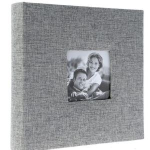 KD46200 FABRIC 10x15/200 darabos, memós fotóalbum - Szürke