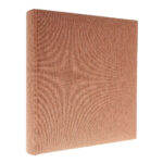 DBCL50 LINEN NUTMEG Beragasztós, 100 oldalas fotóalbum